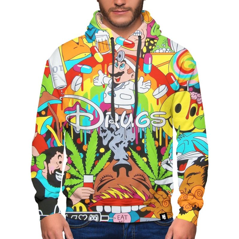 トップス creative drug store zip hoodie L Drugs Zip-Up Hoodie | Hoodie Lab