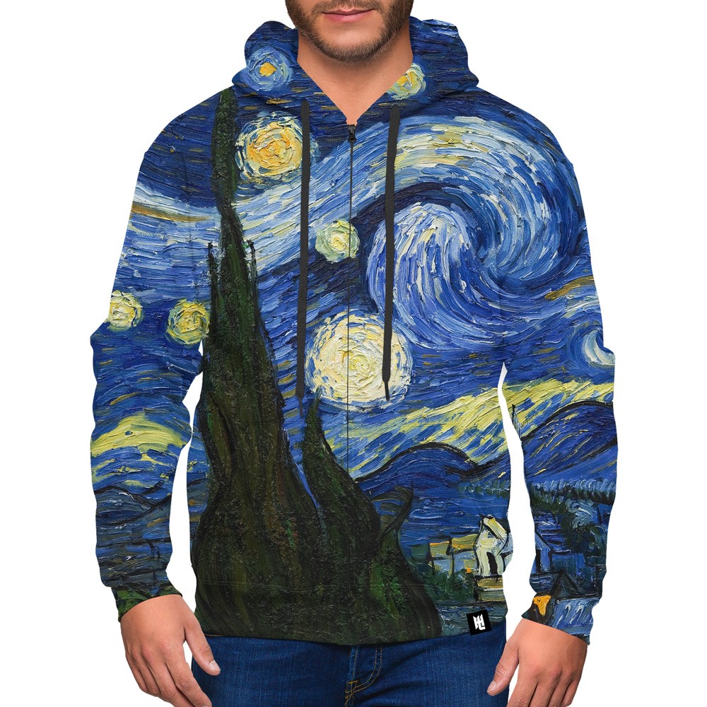 『TAKA ORIGINAL』Self-Love Shimmer Night Sky Zip Hoodie TAKA Original Self-Love Shimmer Night Sky Zip Hoodie – TAKA