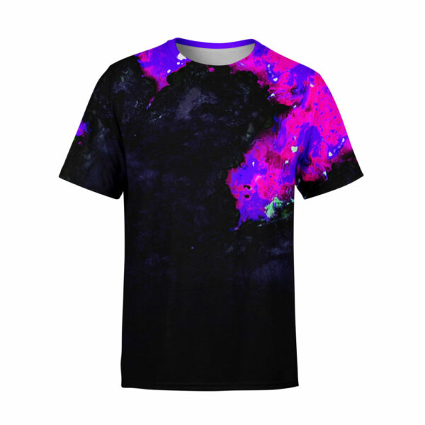 Arty Opal Gem Style-Pink&Purple T-Shirt