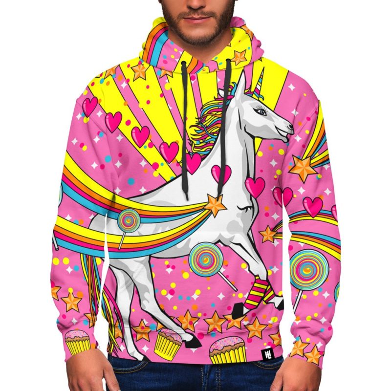 Pink Unicorn Hoodie | Hoodie Lab
