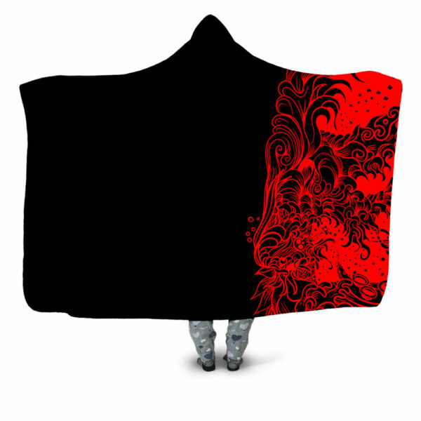 black sleave Blanket - Hoodie Lab