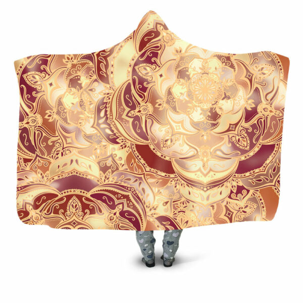 A Mandala World – Red Blanket - Hoodie Lab