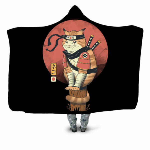 Shinobi Cat Blanket - Hoodie Lab