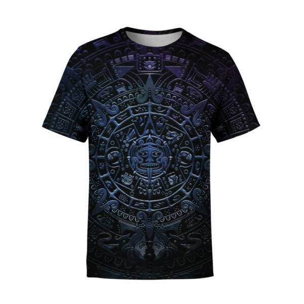 Mayan Calendar - Colorful T-Shirt