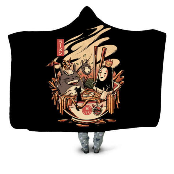 Ramen pool party Blanket - Hoodie Lab