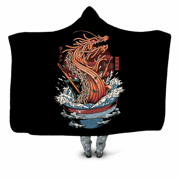 Dragon Ramen Blanket - Hoodie Lab