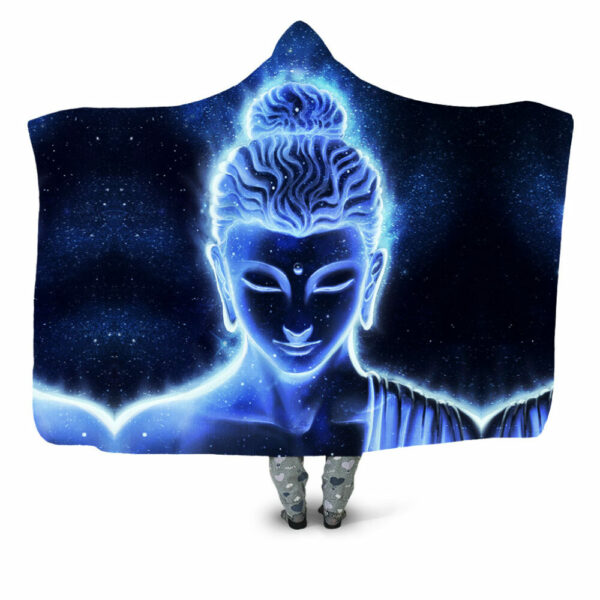 Nocturnal Buddha 1 Blanket - Hoodie Lab