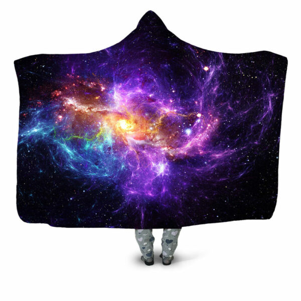 NEBULA FIELD small Blanket - Hoodie Lab
