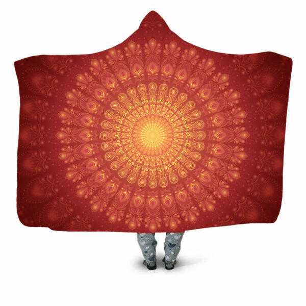 Peacock Feather Mandala – Sun Blanket - Hoodie Lab