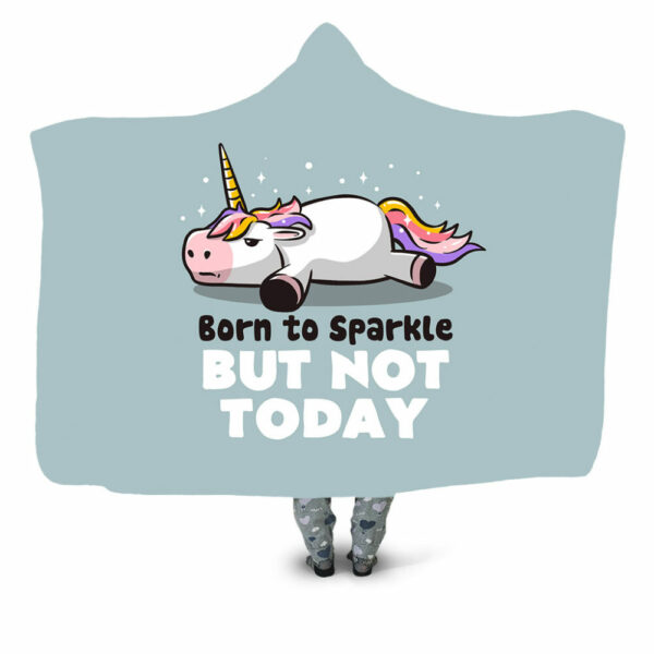 Born to Sparkle Hooded Blanket - Hoodie Lab