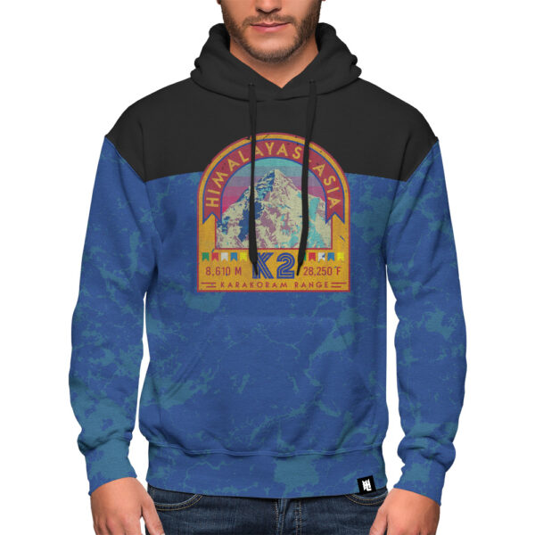 K2 Vintage Emblem – V02 Hoodie - Hoodie Lab