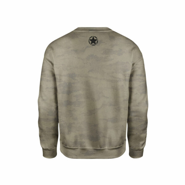 Military Star – Vintage Black Sweatshirt - Hoodie Lab