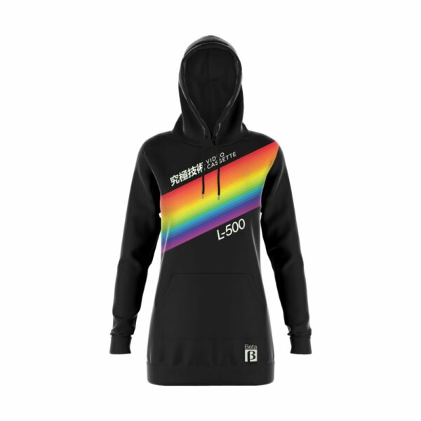 Betamax Cassette – V03 Hoodie Dress - Hoodie Lab