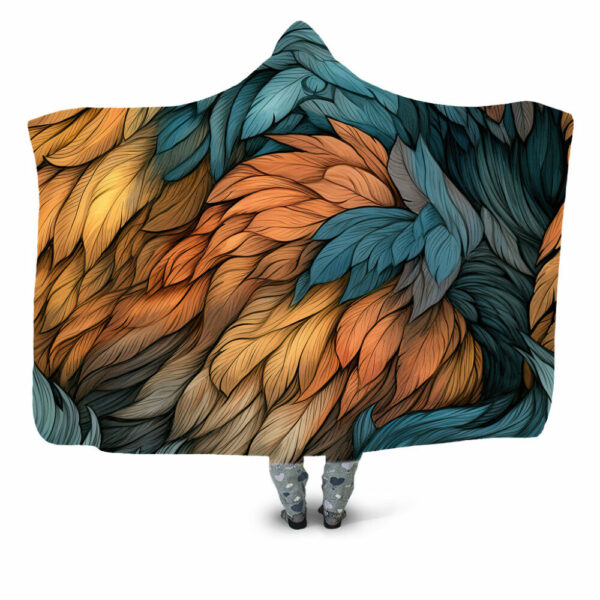 Plummage 5 Hooded Blanket - Hoodie Lab