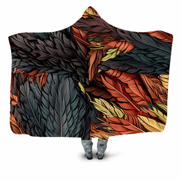 Plummage 7 Hooded Blanket - Hoodie Lab