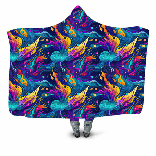 Flow And Form Hooded Blanket - Hoodie Lab