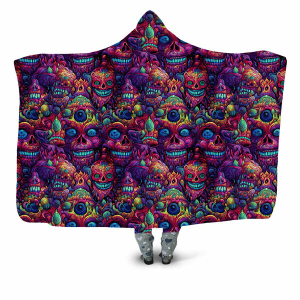 Monster Visions 2 Hooded Blanket - Hoodie Lab