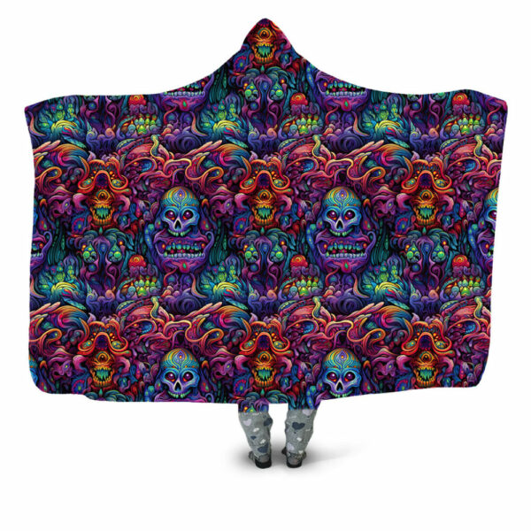 Monster Visions 3 Hooded Blanket - Hoodie Lab