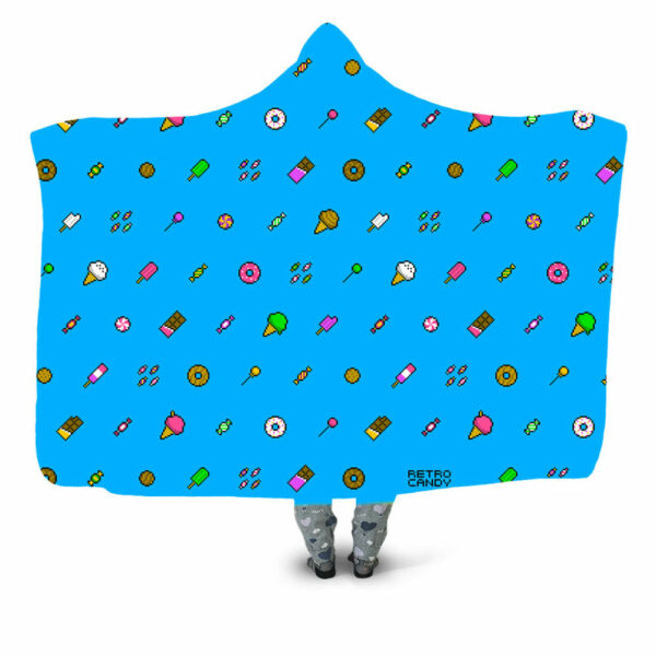 retro candy V2 Hooded Blanket - Hoodie Lab