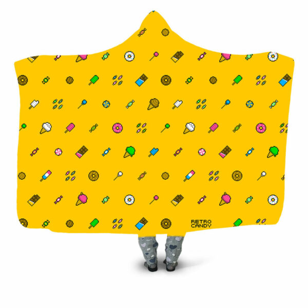 retro candy V3 Hooded Blanket - Hoodie Lab