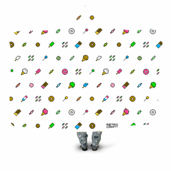 retro candy V1 Hooded Blanket - Hoodie Lab
