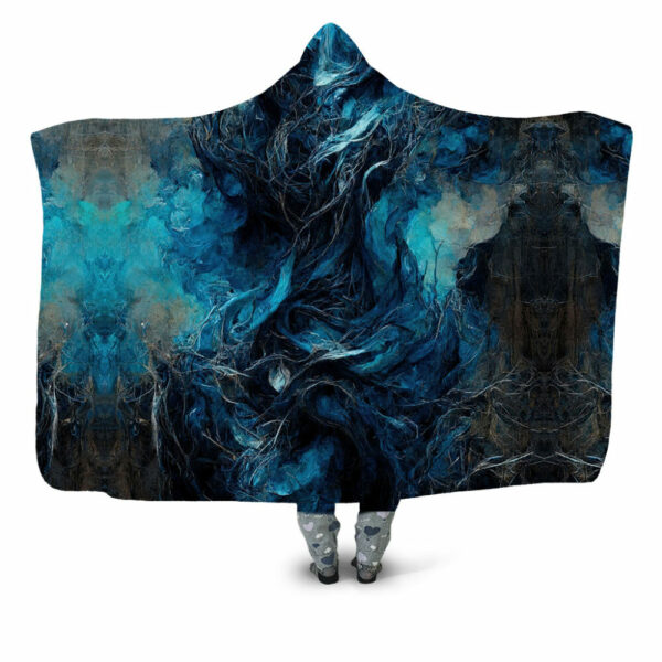 creature of mist Hooded Blanket - Hoodie Lab