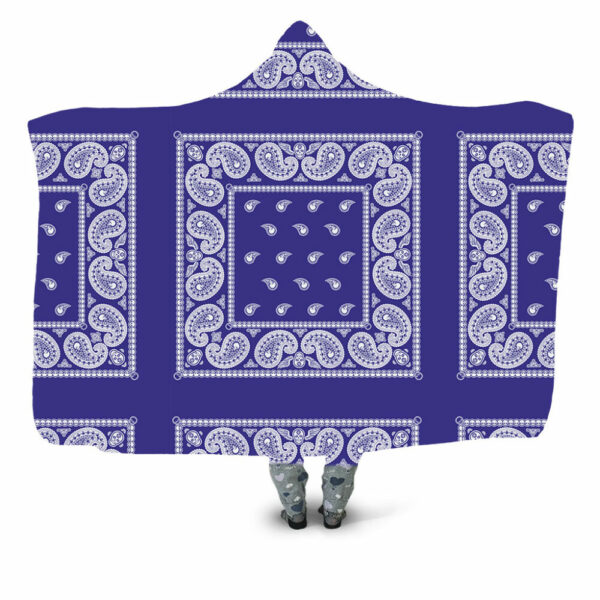Skull Bandana Hooded Blanket - Hoodie Lab