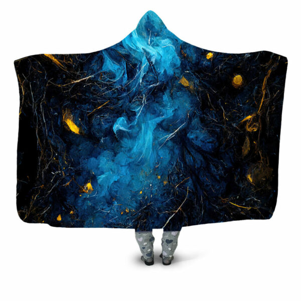 in the golden forge Hooded Blanket - Hoodie Lab