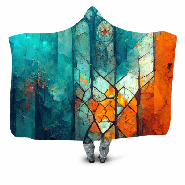 stained tower Hooded Blanket - Hoodie Lab