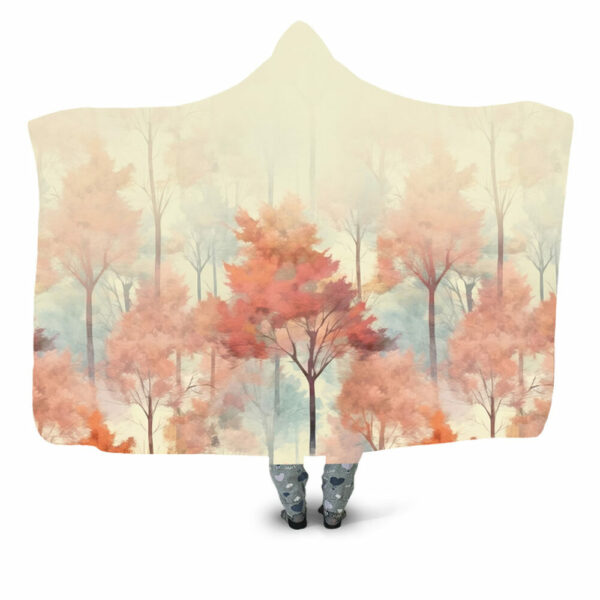 Autumn Forest Hooded Blanket - Hoodie Lab