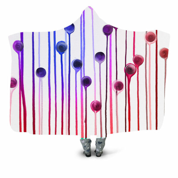 Ballons1 Hooded Blanket - Hoodie Lab