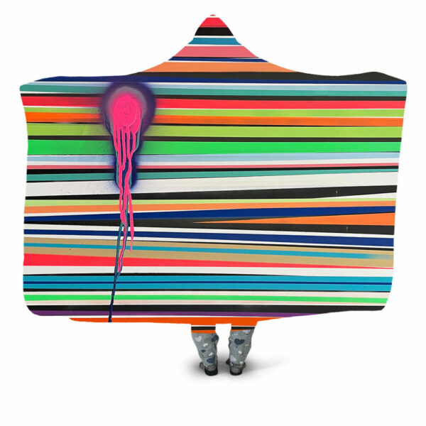 dots4 Hooded Blanket - Hoodie Lab