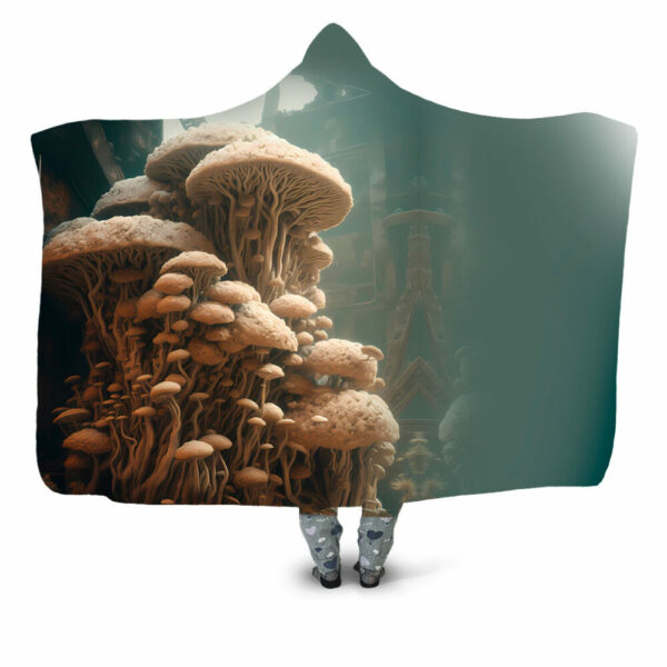 mashroom ind Hooded Blanket - Hoodie Lab
