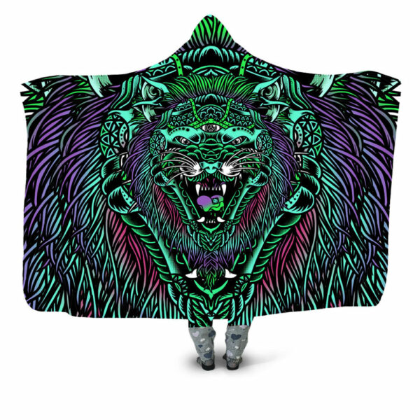 acidtiger Hooded Blanket - Hoodie Lab