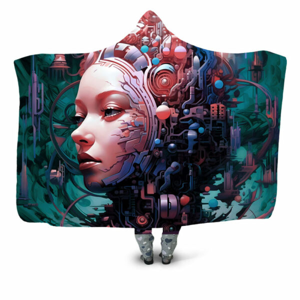 Cybernetic Organism Hooded Blanket - Hoodie Lab