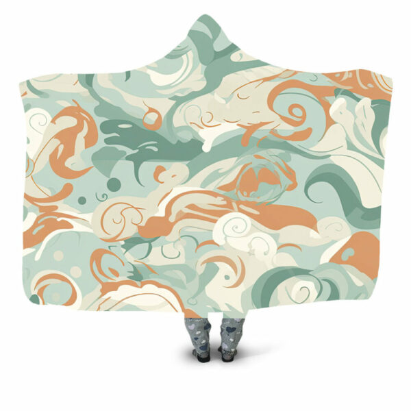 desert wind Hooded Blanket - Hoodie Lab