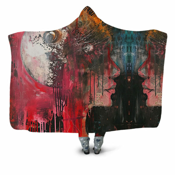 moonstruck Hooded Blanket - Hoodie Lab