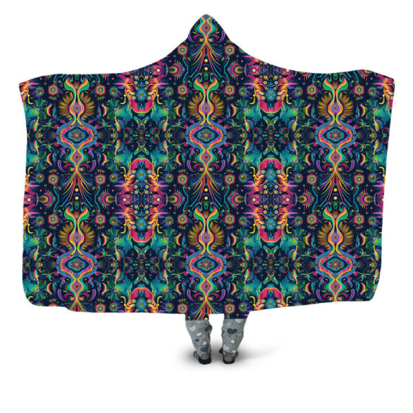 Cosmic Dreamscape 2 Hooded Blanket - Hoodie Lab