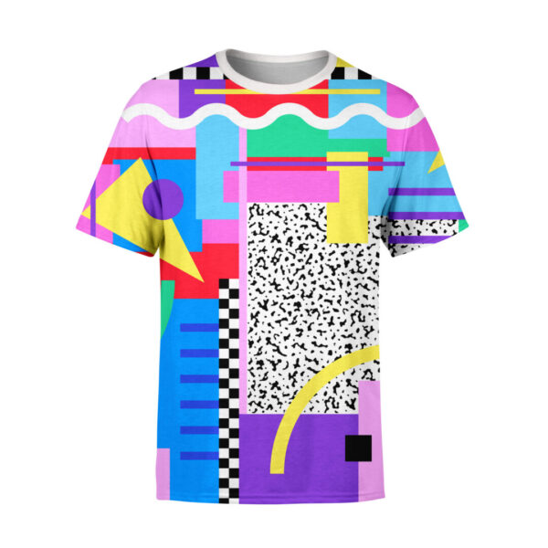 Memphis Retro Pattern 7 T-Shirt