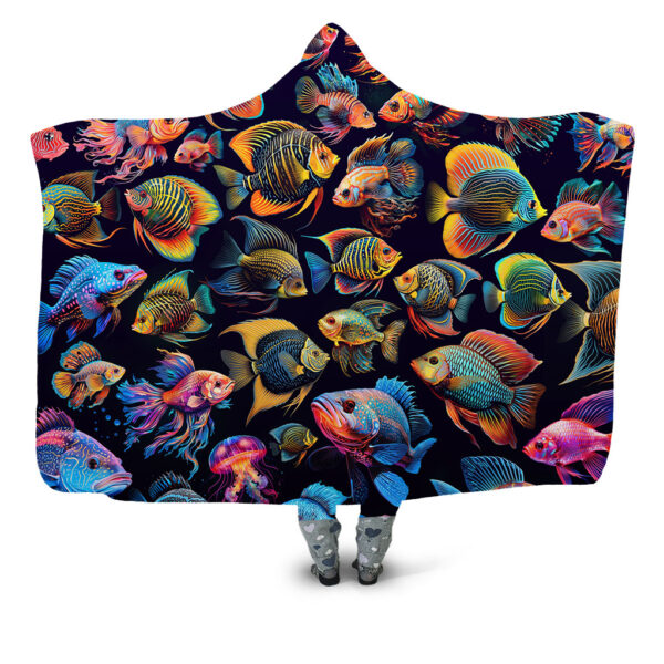 aquarium Hooded Blanket - Hoodie Lab