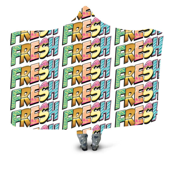 fresh pattern Hooded Blanket - Hoodie Lab