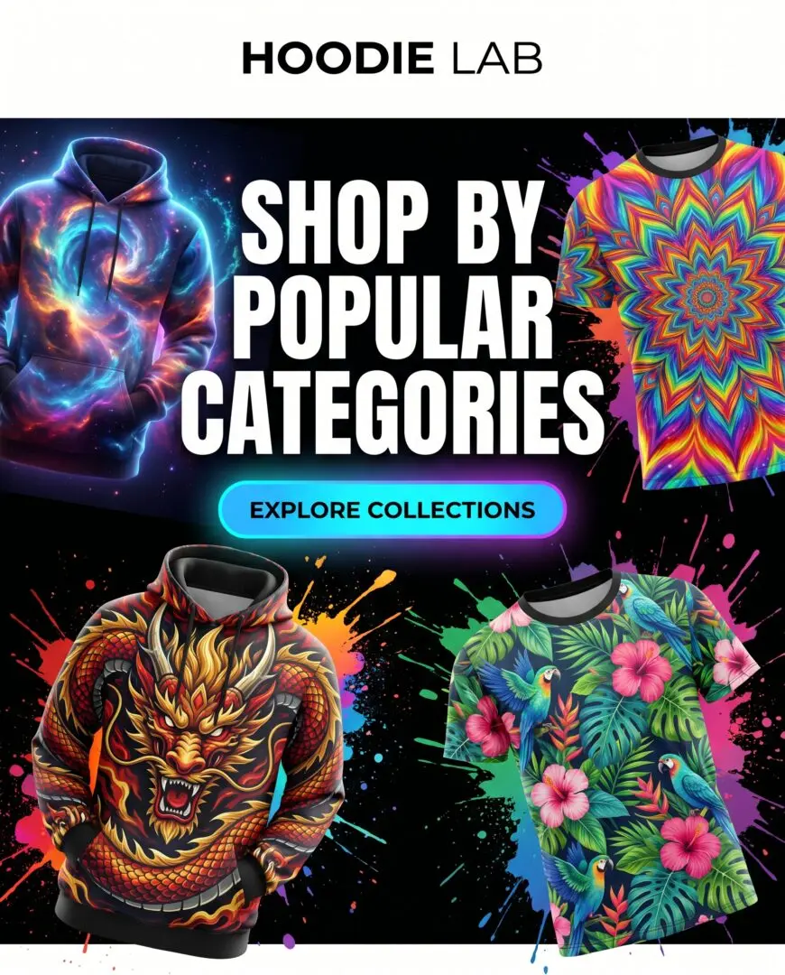 Shop by Popular Categories - Hoodie Lab