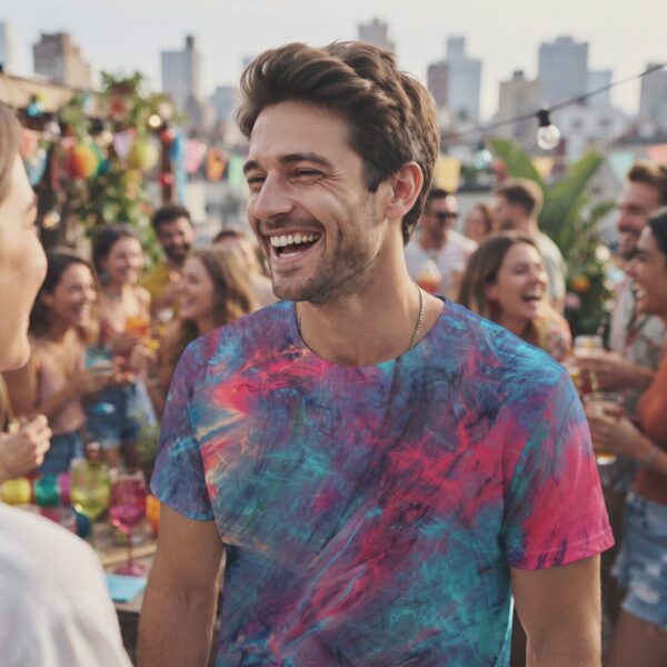 Person wearing Corroded Colors T-Shirt