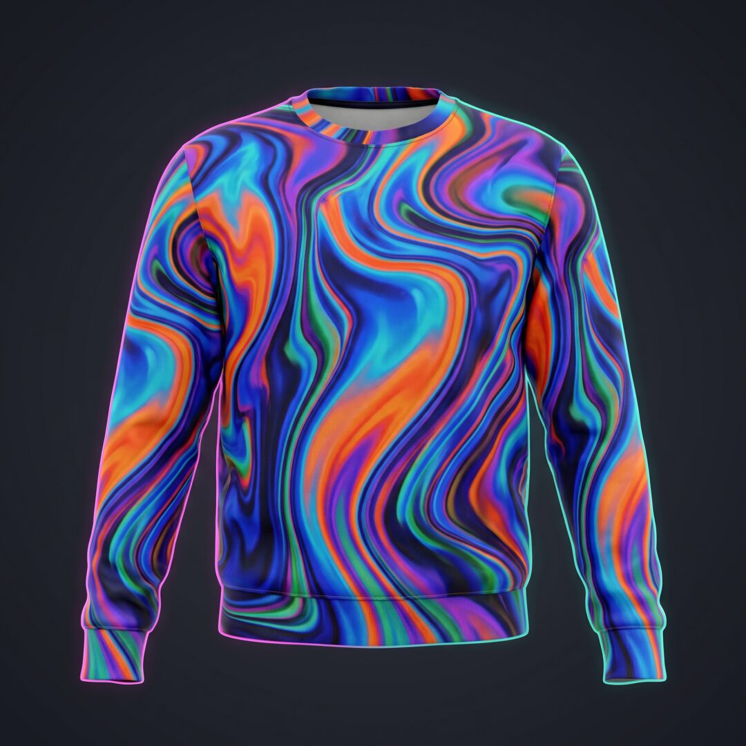 Rave graphic sweatshirts